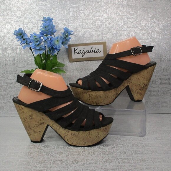 MICHAEL ANTONIO Platform Heels Size 10 - Picture 1 of 7